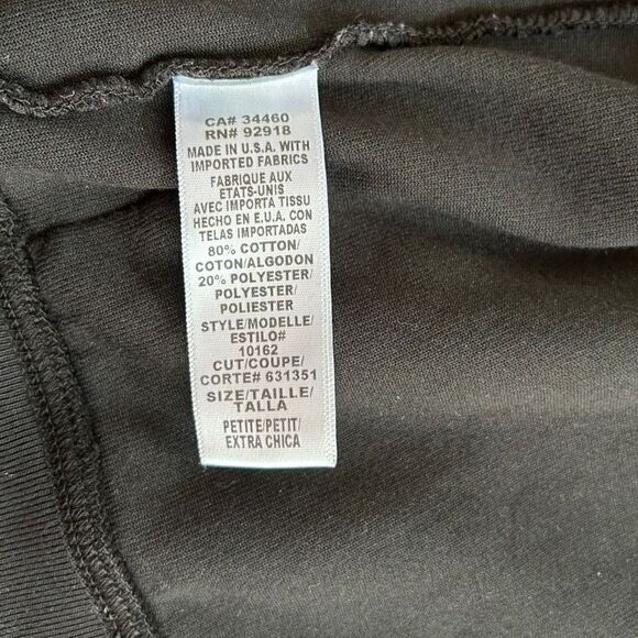 🐿️ Simply Vera Vera Wang Gray Pull On Women’s Pants Size Small - Picture 4 of 4